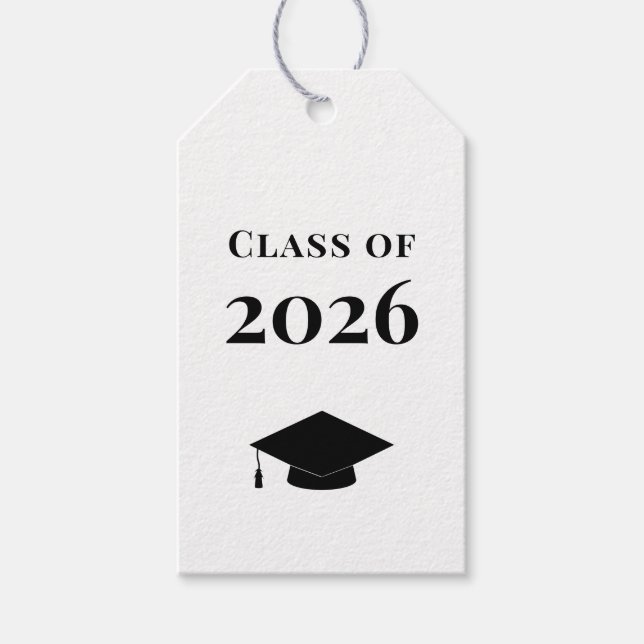 Etiqueta de Presente para Graduação, Classe 2023 S (Frente)