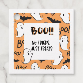 Etiqueta de Presente para o Tratamento de Hallowee