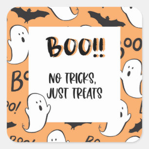 Etiqueta de Presente para o Tratamento de Hallowee