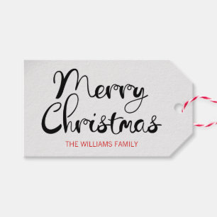 Etiqueta de Presente para Script de Feliz Natal Mo