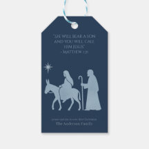Etiqueta de Presente para Viagem a Belém