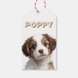 Etiqueta de Presente Personalizada com Foto e Nome