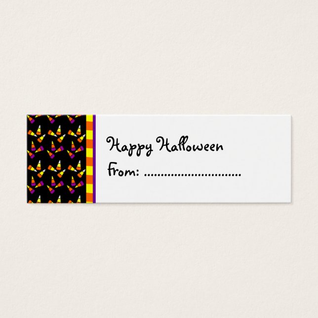 Etiqueta de Presente Personalizada de Milho de Cla (Frente)