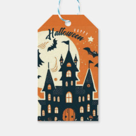 Etiqueta de presente personalizada do Castelo asso