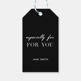 Etiqueta de presente personalizada "Especialmente