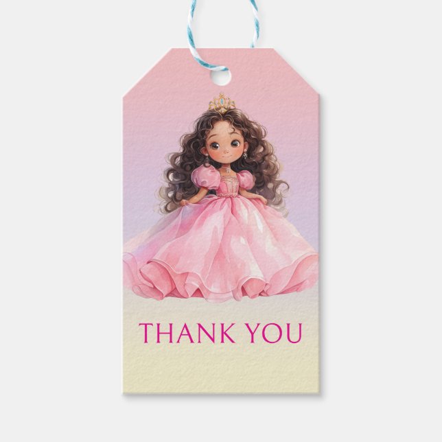 Etiqueta de presente personalizada para aniversári (Frente)