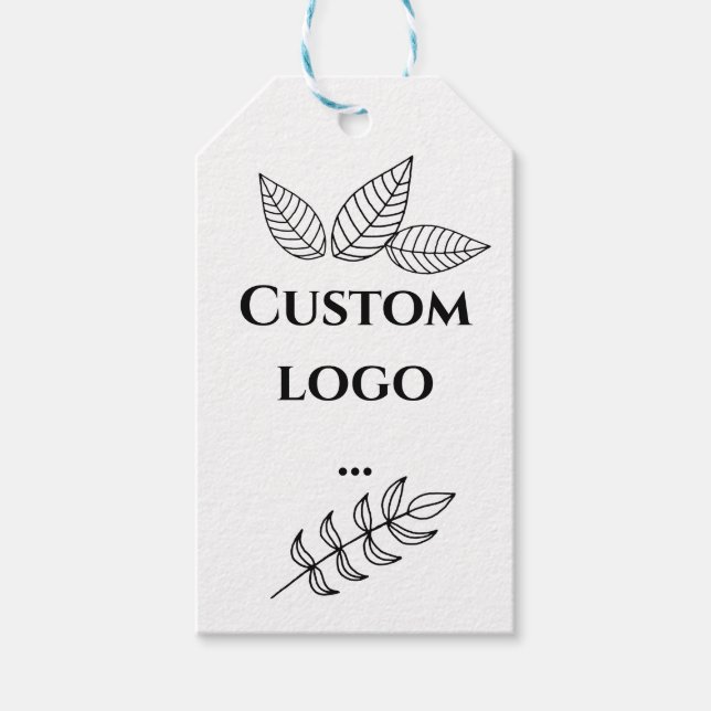 Etiqueta de presente personalizada, substitua o se (Frente)