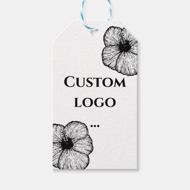 Etiqueta de presente personalizada, substitua o se (Frente)