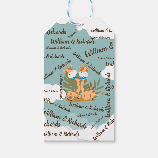 Etiqueta de presentes (Frente)