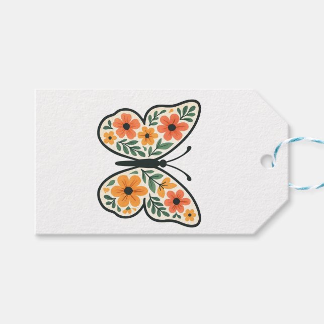 Etiqueta de presentes (Frente (horizontal))