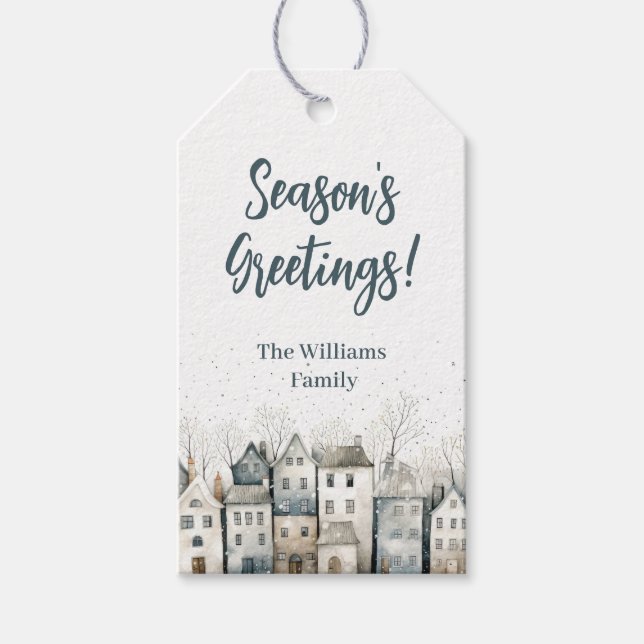 Etiqueta de presentes (Frente)