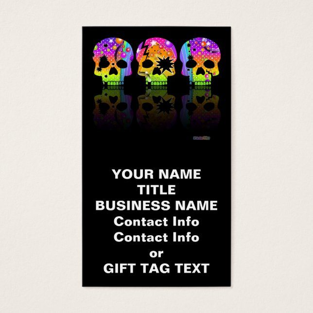 Etiqueta de presentes, Cartão de visita - HABILIDA (Frente)