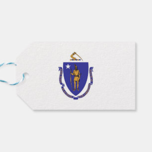 Etiqueta de presentes com bandeira do Estado de Ma