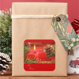 Etiqueta de presentes de Natal