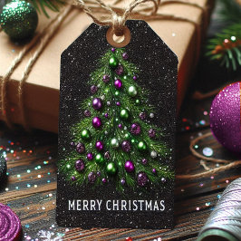 Etiqueta de presentes de Natal, arte impressionant