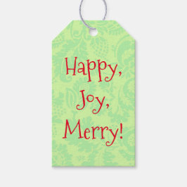 Etiqueta de presentes de Natal do estilo de Vintag