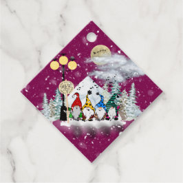 Etiqueta de presentes de Natal do Quartet