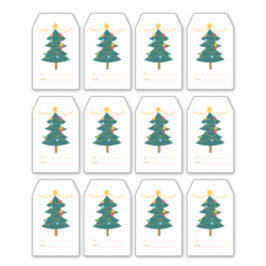 Etiqueta de presentes de Natal do Sticker Xmas apr