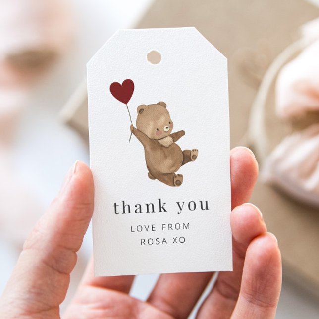 Etiqueta de presentes do dia de os namorados (Criador carregado)