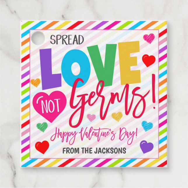 Etiqueta de presentes do namorados (Frente)