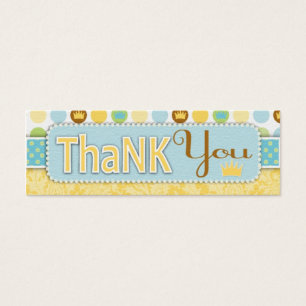 Etiqueta de presentes do Príncipe TY Skinny