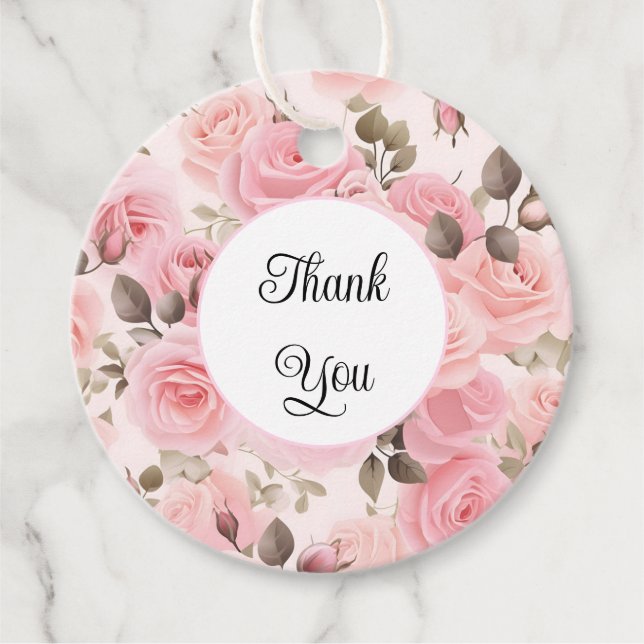 Etiqueta de presentes Obrigado (Frente)