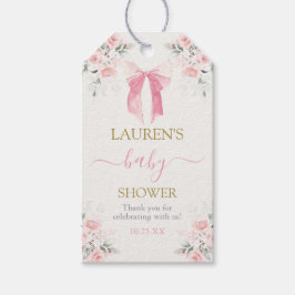 Etiqueta de presentes para Chá de fraldas do Urso