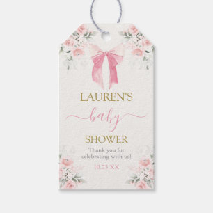 Etiqueta de presentes para Chá de fraldas do Urso