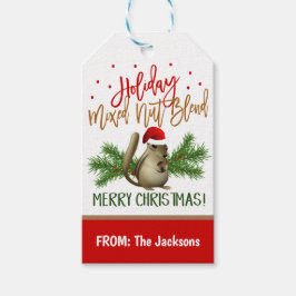 Etiqueta de presentes para Loucos de Natal