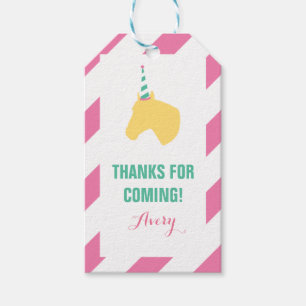 Etiqueta de presentes personalizada do Pony Party