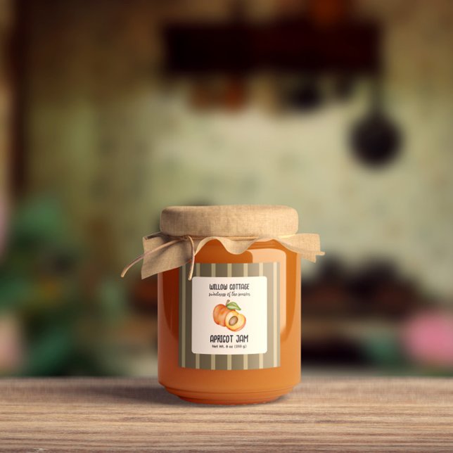 Etiqueta de produto Apricot de Algodão (Criador carregado)