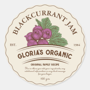 Etiqueta de produto de Emperramento de Fruta de gr