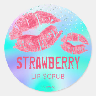 Etiqueta de Produto de Escrutínio de Lip do Shimm