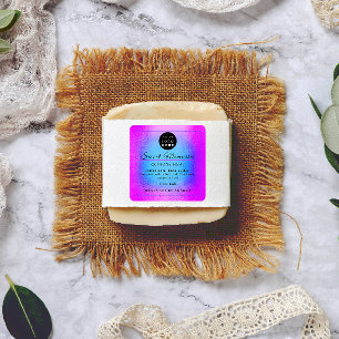 Etiqueta de produto de sabão cosmético Manteiga de