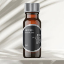 etiqueta de produto de sabão cosmético - preto com