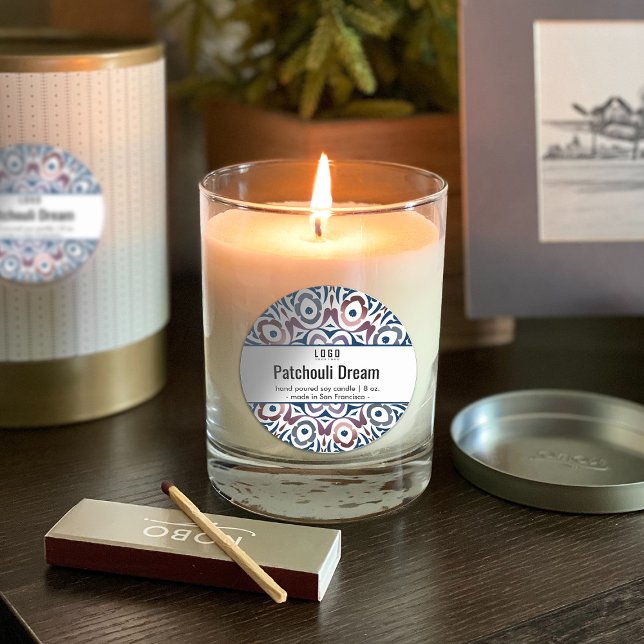 Etiqueta de Produto Elegante Spa Beauty (Criador carregado)