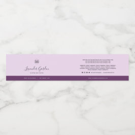 Etiqueta de Produto Ingredientes de Contraste de C