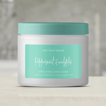 Etiqueta de Produto Minimalista de Script de Cores