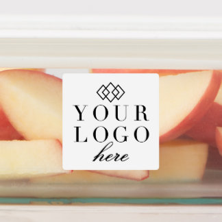 Etiqueta de Promoção da Empresa | Seu logotipo aqu
