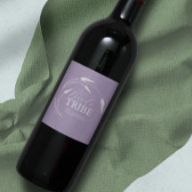 Etiqueta de Proposta de Ponta de Lavanda de Água