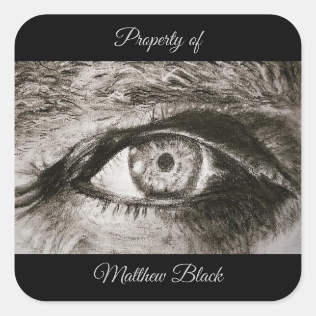 Etiqueta de Propriedade Personalizada do Bookplate (Frente)