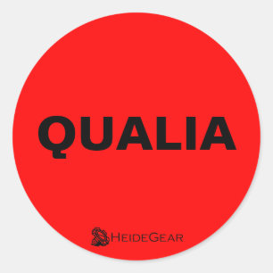Etiqueta de Qualia