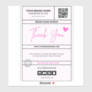 etiqueta de remessa bonito