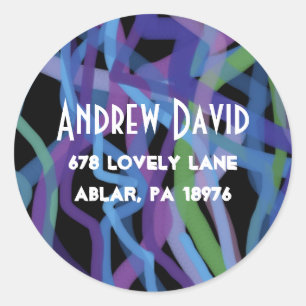 Etiqueta de Resposta do Bar Bat Mitzvah Torah Retr