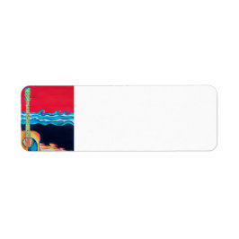 Etiqueta de Retorno de Violão