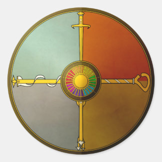 Etiqueta de Roda de Tênis