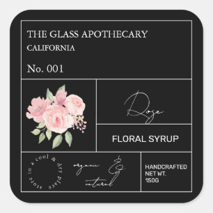 Etiqueta de Rosa Apothecary
