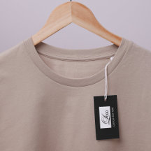 Etiqueta de Roupa de Rótulo de Logotipo de Negócio