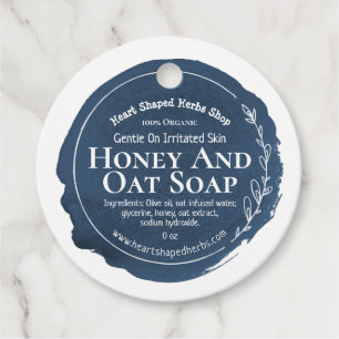 Etiqueta de Sabão Ecológico Personalizável