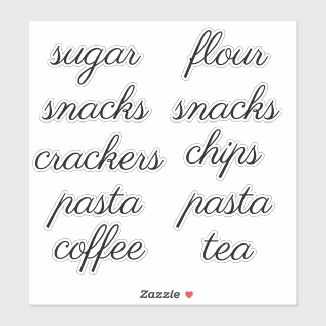 Etiqueta de Script de Organização de Penas da Cozi (Folha)